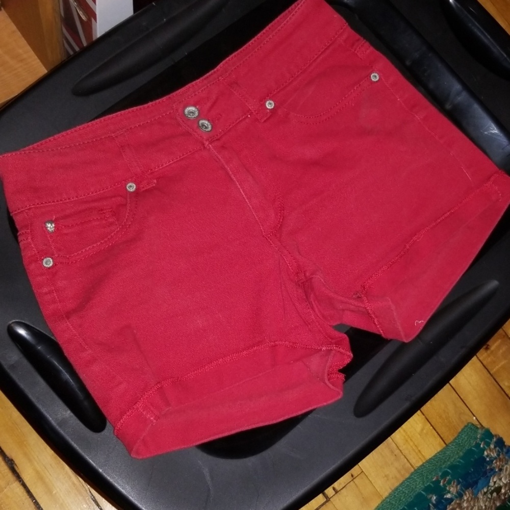 Red Lovesick Shorts